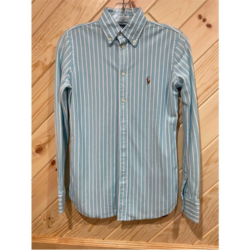 Ralph Lauren knit stretch Oxford shirt size s